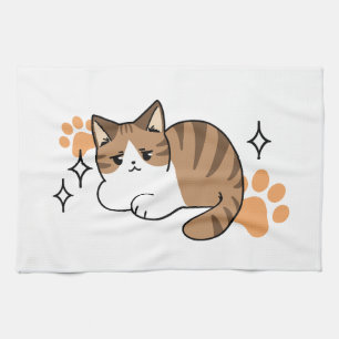 Paño De Cocina Demasiado Guay para preocuparse, demasiado perezos