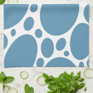 Paño De Cocina Denim Bubbles