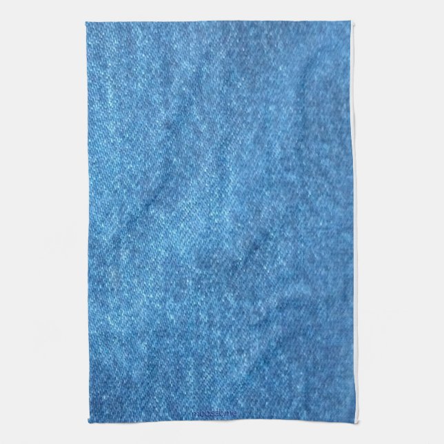 Paño De Cocina Denim Print Kitchen Towel (Vertical)