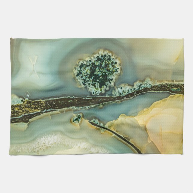 Paño De Cocina Dentro de una piedra semipreciosa (Horizontal)