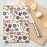 Paño De Cocina Desayuno Brunch Comida Bagel Donut Tosta Huevos Ba<br><div class="desc">La impresión presenta un ilustracion original de marca de los coloridos desayunos y brunch, incluyendo tostadas con mermelada de uva, café, donuts, tortitas, bacon, huevos, tortillas, muffins, bagels y pomelo rosa. Ideal para tu comida favorita. ¿No ves lo que estás buscando? ¿Necesita ayuda con la personalización? Contacte con Rebecca para...</div>