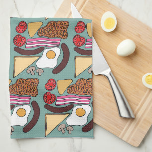 Paño De Cocina Desayuno inglés