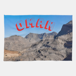 Paño De Cocina Descubra los majestuosos paisajes de Omán