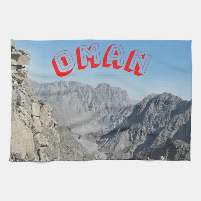 Paño De Cocina Descubre la amañada belleza del desierto de Omán (Horizontal)