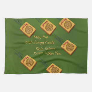 Paño De Cocina Deseos del Mah Jong