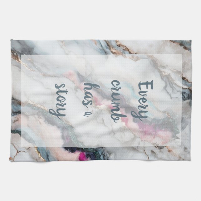 Paño De Cocina Desfile - Blanco (Horizontal)