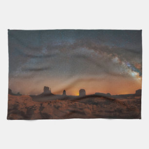 Paño De Cocina Desiertos   Espectacular cielo estrellado en un pa