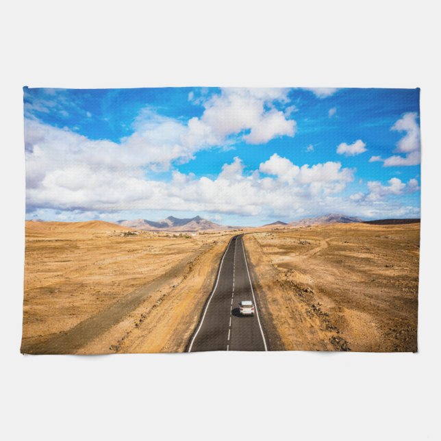 Paño De Cocina Desiertos | Islas Canarias, España (Horizontal)