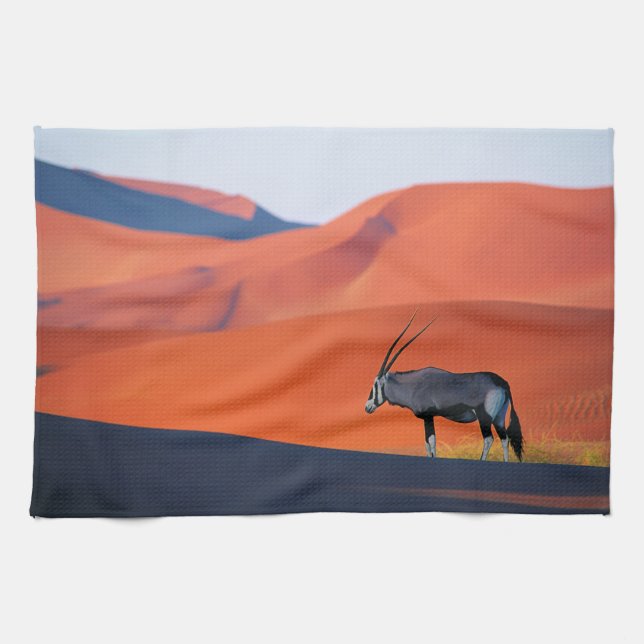 Paño De Cocina Desiertos | Namib Desert Oryx (Horizontal)