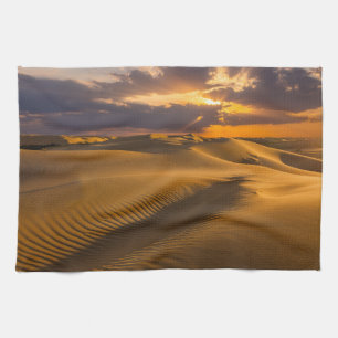 Paño De Cocina Desiertos   Paisaje de dunas de arena