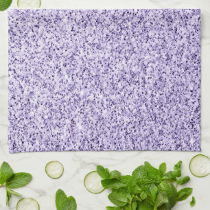 Paño De Cocina Destellos de purpurina de luz ultravioleta morada