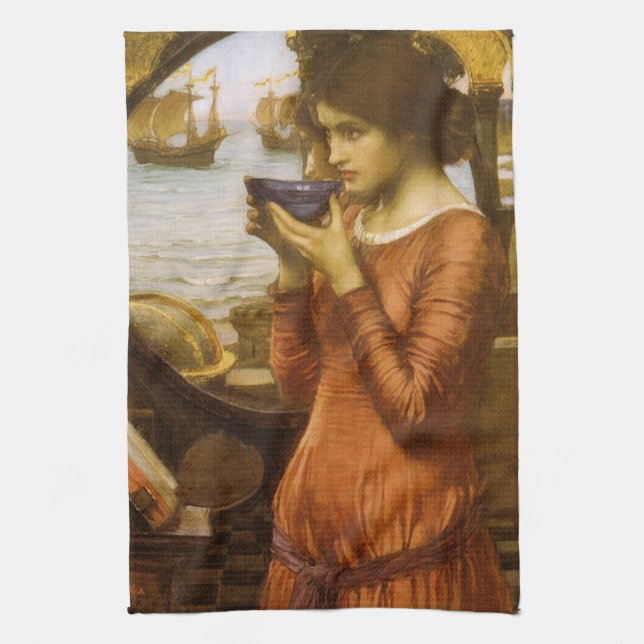 Paño De Cocina Destino de John William Waterhouse (Vertical)