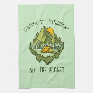 Paño De Cocina Destruir El Patriarcado No El Planeta