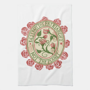 Paño De Cocina Destruir el patriarcado, no el planeta feminista