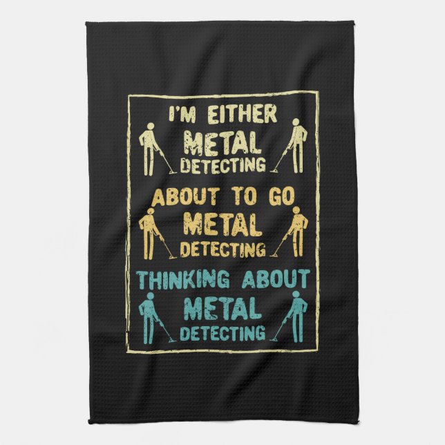 Paño De Cocina Detector Metalizado de detección metalizado (Vertical)