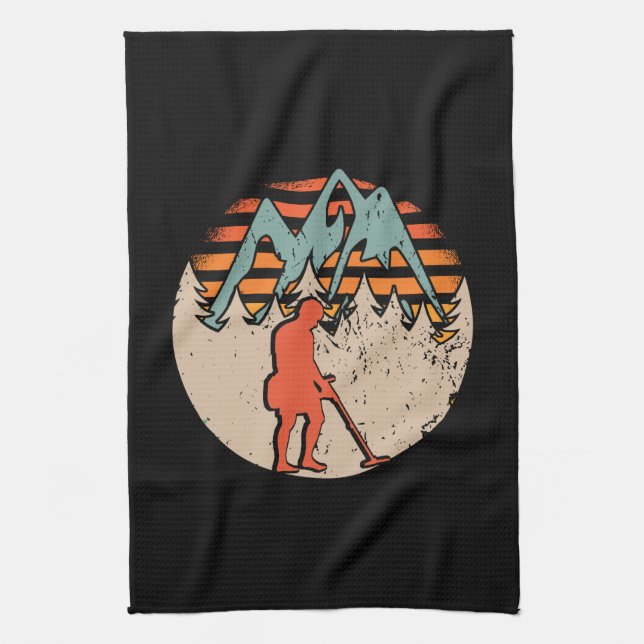 Paño De Cocina Detectora Metalizado de Sondeln de época (Vertical)