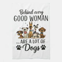 Detrás de cada buena mujer hay muchos perros