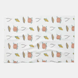 Paño De Cocina Día de Acción de Gracias de la Cosecha de Otoño