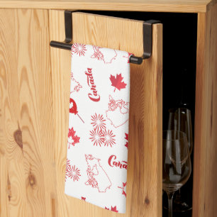 Paño De Cocina Día de Canadá
