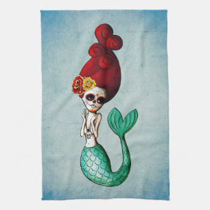 Paño De Cocina Día de la sirena muerta
