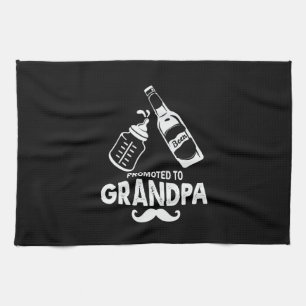 Paño De Cocina Día del padre promovido al abuelo