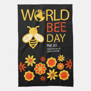 Paño De Cocina Día Mundial de la Miel 20 de mayo