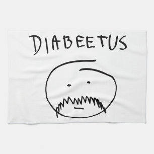 Paño De Cocina Diabeetus (versión del bosquejo)