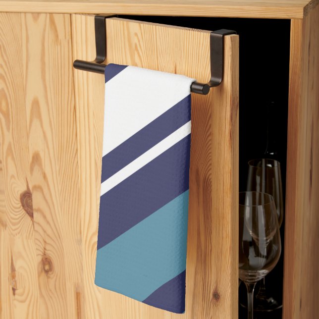 Paño De Cocina Diagonal de banda moderna (Pliegue de tercios)