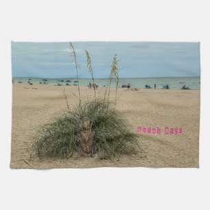 Paño De Cocina Días de Playa, Nublado, Avena de Mar 