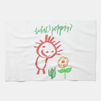 Paño De Cocina dibujo a mano de bebé 