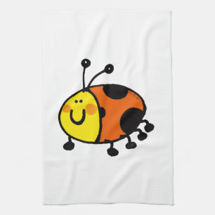 Paño De Cocina Dibujo Animado de Mariquita Adorable