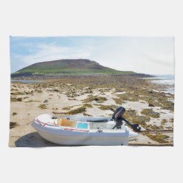 Paño De Cocina Dinghy en la playa