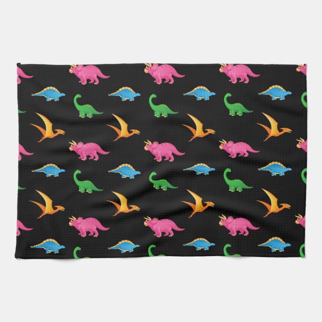 PAÑO DE COCINA DINOSAURIOS (Horizontal)