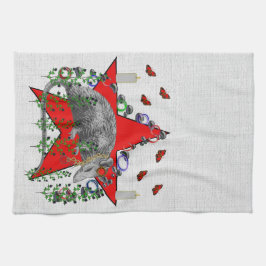 Paño De Cocina Dios de la rata