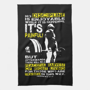 Paño De Cocina DISCIPLINA - Motivación del entrenamiento con retr