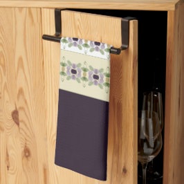 Paño De Cocina Diseñado con Mauve Floral