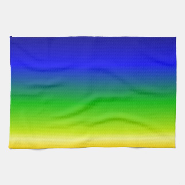 Paño De Cocina Diseñador personalizado de color (Horizontal)