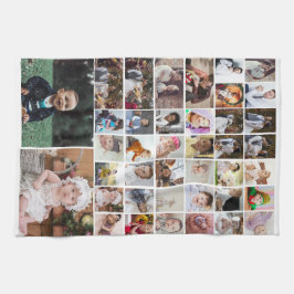 Paño De Cocina Diseñar su propio Collage de fotos de 40