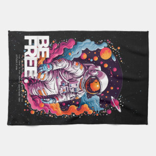 Paño De Cocina Diseño Astronauta GRATUITO