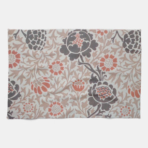 Paño De Cocina Diseño de arte botánico de William Morris Grafton