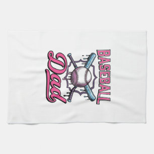 Paño De Cocina Diseño de camiseta con grabado vintage de papá de 