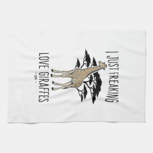 Paño De Cocina Diseño de camiseta de grabado vintage de amante de