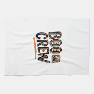 Paño De Cocina Diseño de camiseta de grabado vintage de Halloween