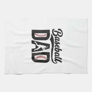 Paño De Cocina Diseño de camiseta de grabado vintage de papá de b