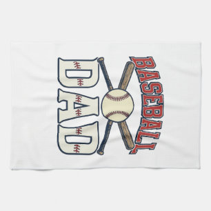 Paño De Cocina Diseño de camiseta de grabado vintage de papá de b