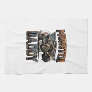 Paño De Cocina Diseño de camiseta de grabado vintage de papá de c