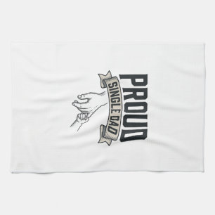 Paño De Cocina Diseño de camiseta de grabado vintage de papá solt