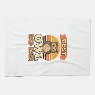 Paño De Cocina Diseño de camiseta de grabado vintage El mejor pap