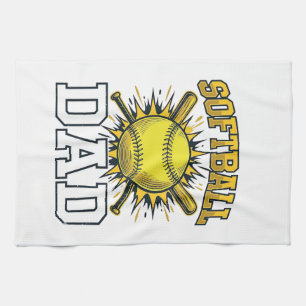 Paño De Cocina Diseño de camiseta de grabado vintage para papá de