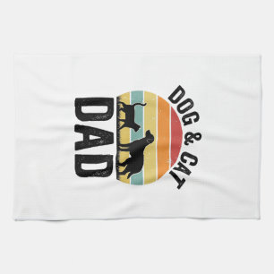 Paño De Cocina Diseño de camiseta para amante de mascotas vintage